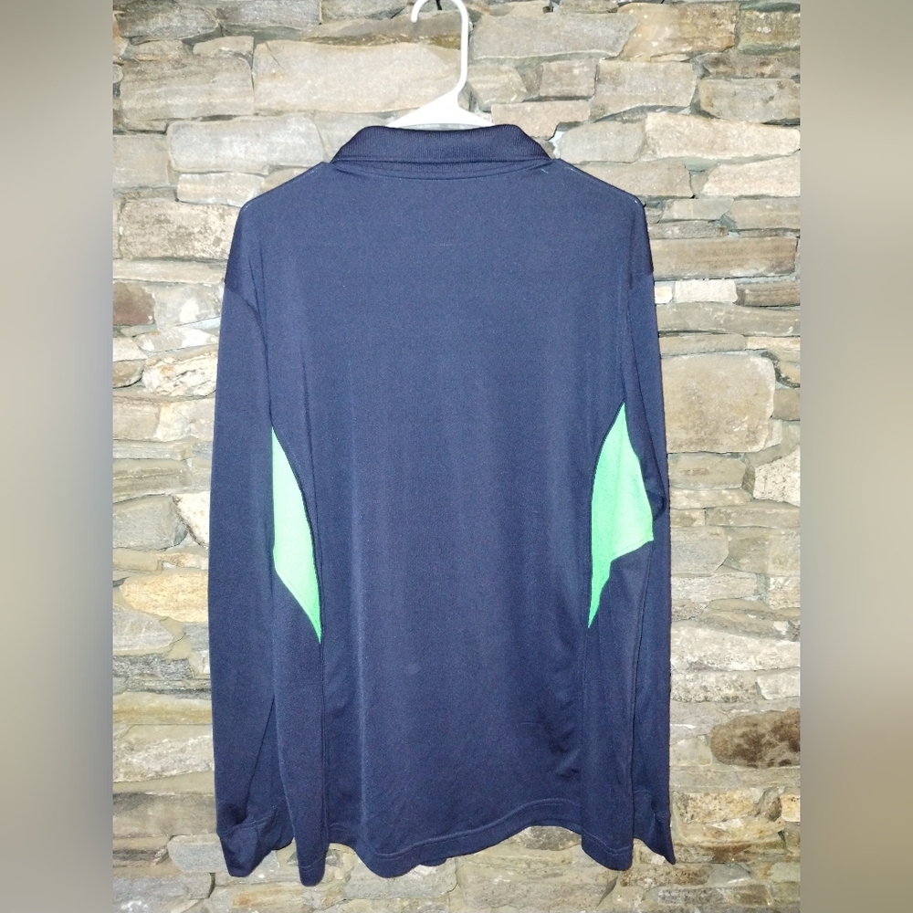Fila Sport mens workout polo golf shirt, size large, button up collar - Picture 3 of 6